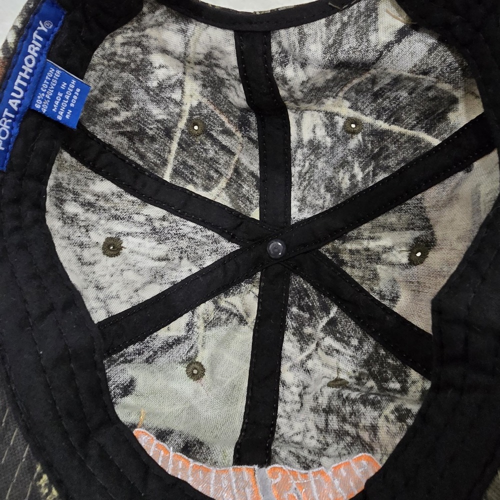 Grays Harbor Raceway Camo Hat Port Authority Mossy Oak Break-Up Baseball Cap - Picture 8 of 9